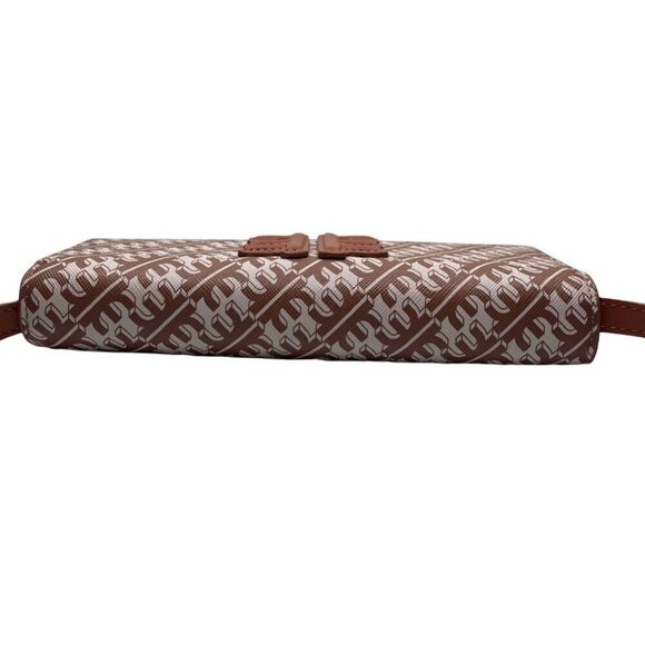 NWT JW PEI FEI FLAP MONOGRAM 2 IN 1 WALLET SHOULDER BAG IN BROWN - OS - Picture 4 of 9